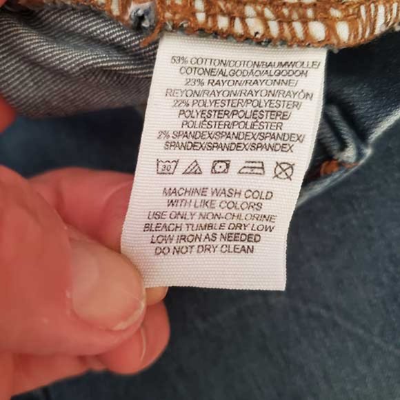 The Sak Leather/Weave Crossbody Purse - Picture 6 of 7